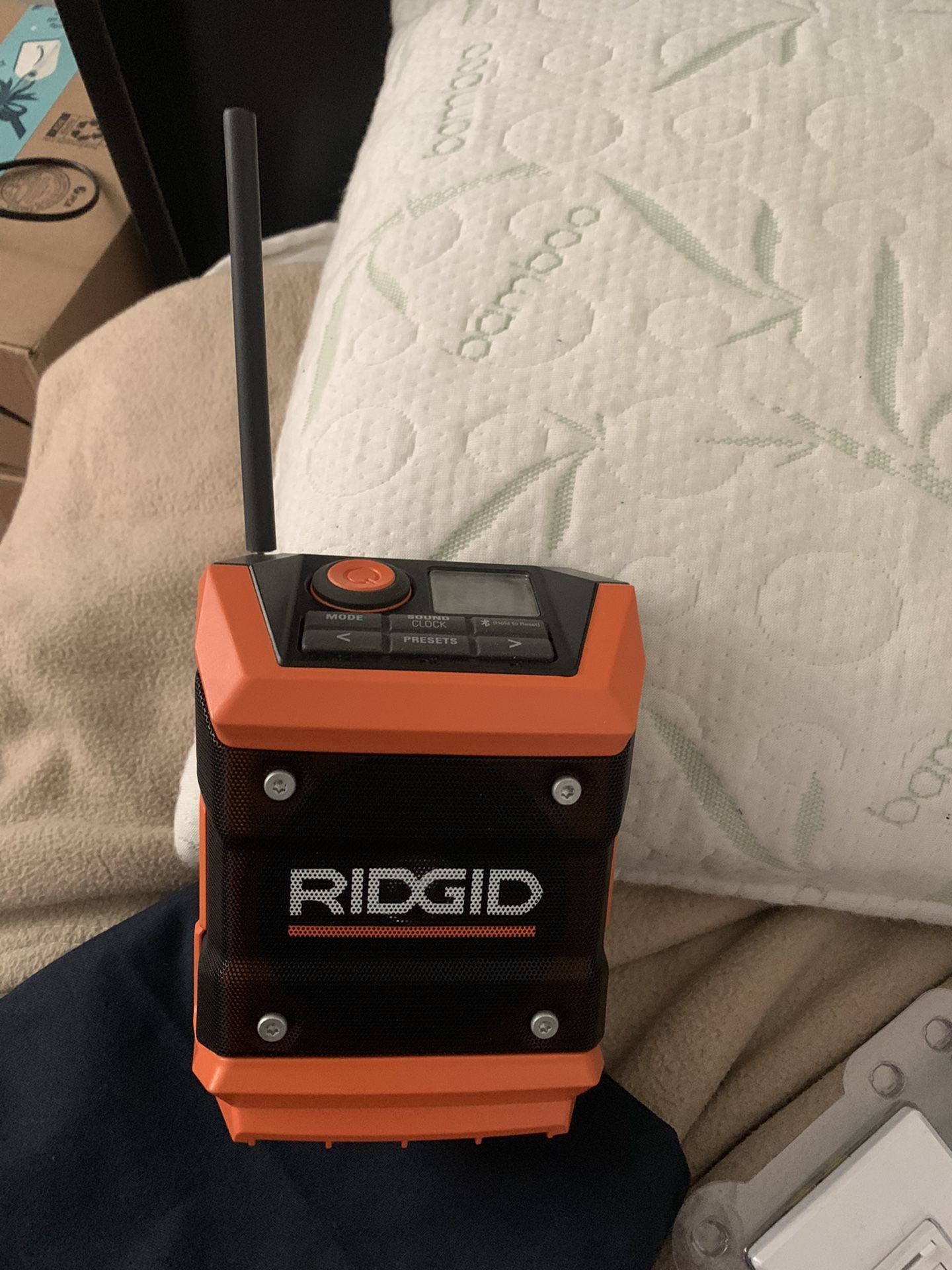 Ridgid Bluetooth radio