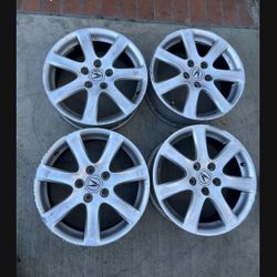 4 - 17x7 5x114.3 5x4.5 Stock Acura Tsx Tlx Rsx Civic Camry Accord Corolla Wheels Rims!
