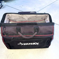 Husky 28in Large Mouth Tool Bag 