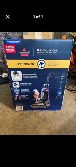 Bissell pro heat 2X pro pet carpet cleaner