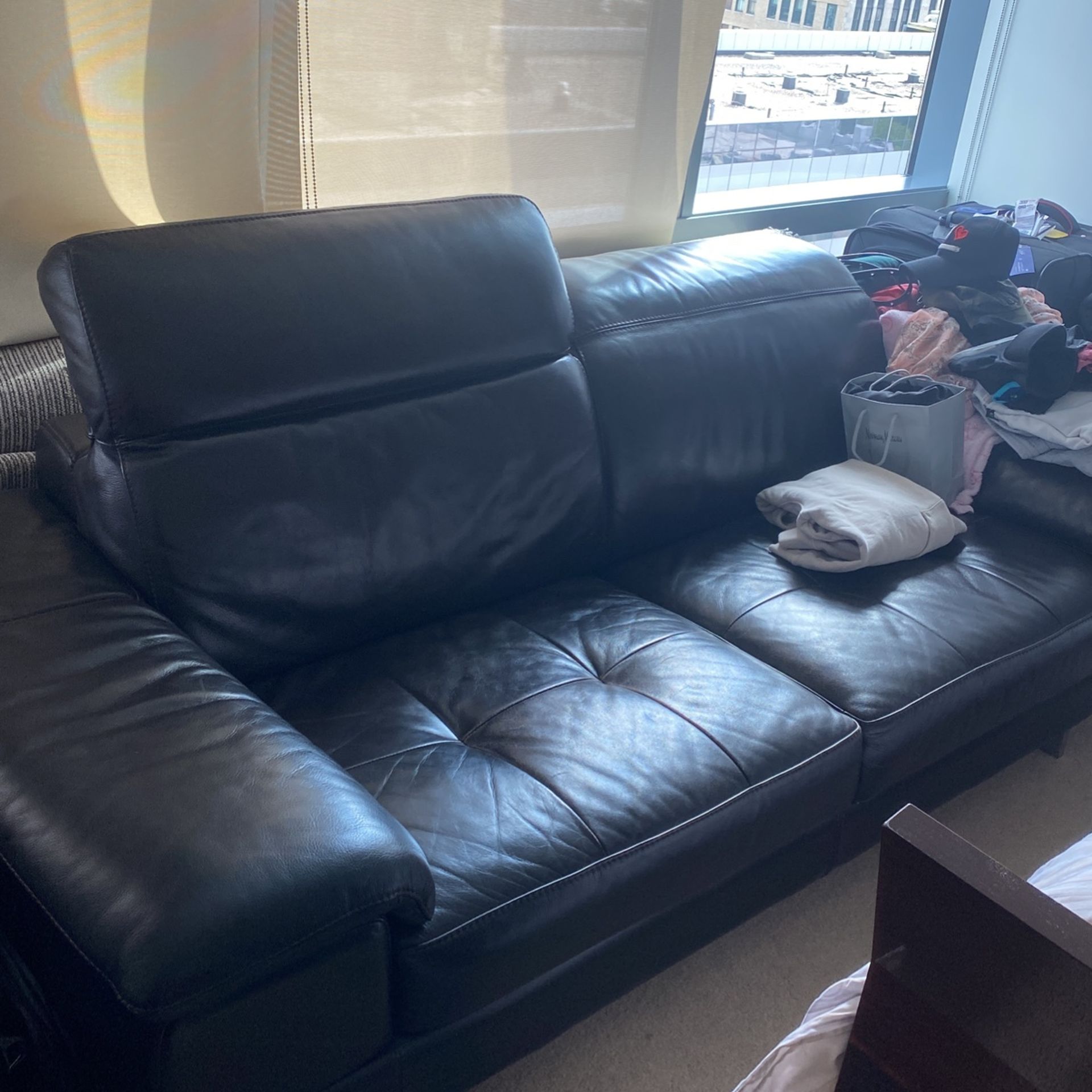 Luxurious Leather Couch