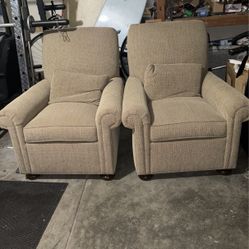 Two medium sized vintage styled chairs for sale 