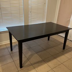 Black Kitchen Table 