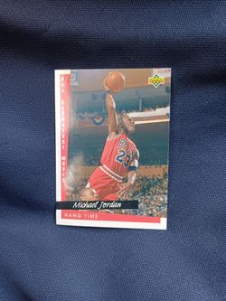 1993 Upper Deck Michael Jordan Hang Time Signature Moves 237