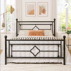 🖤✨ FULL SIZE METAL BED FRAME – $75 ✨🖤