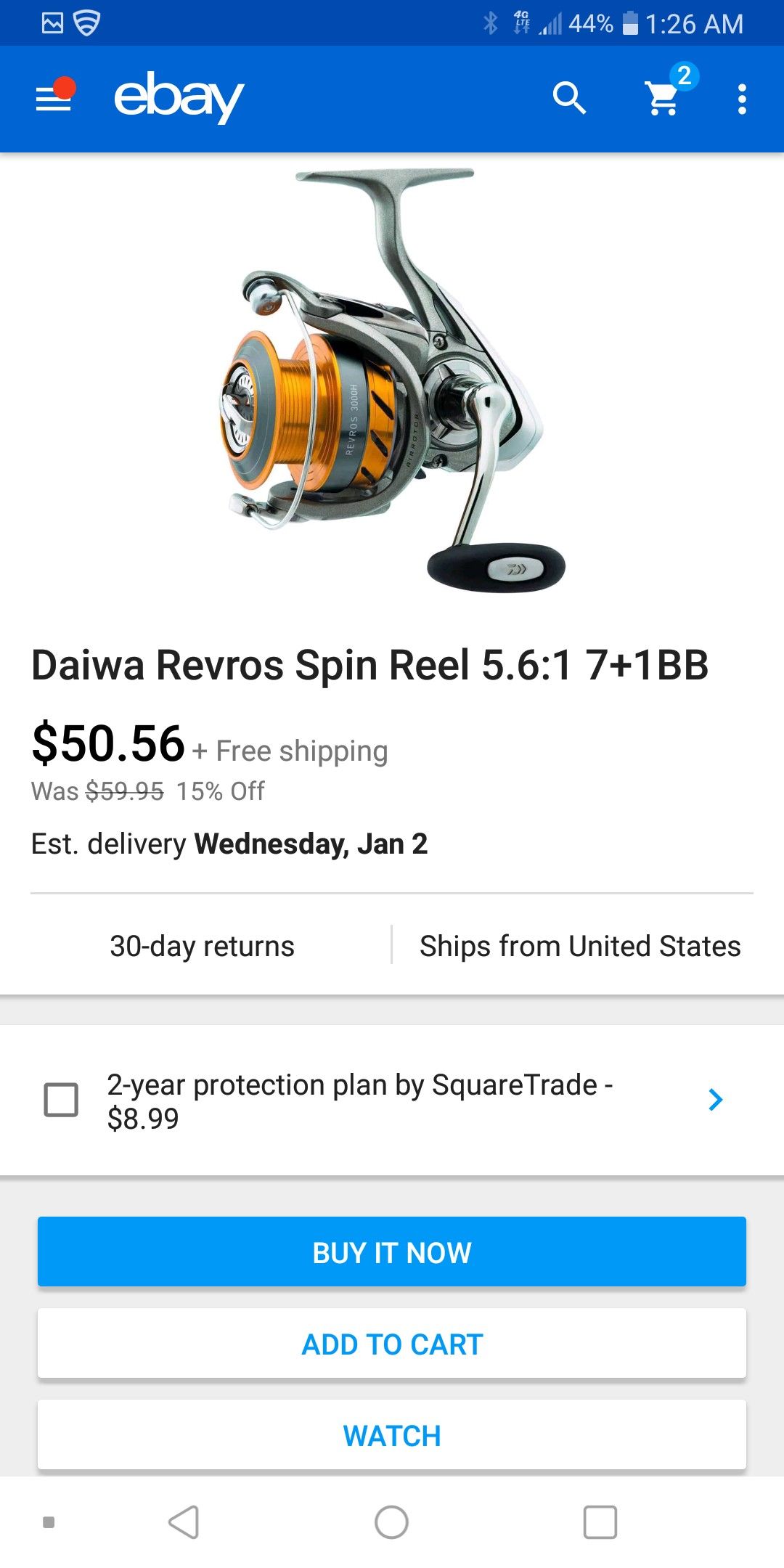 Fishing reel