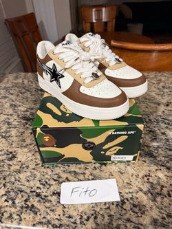 Bape x Footshop Bapesta size 10
