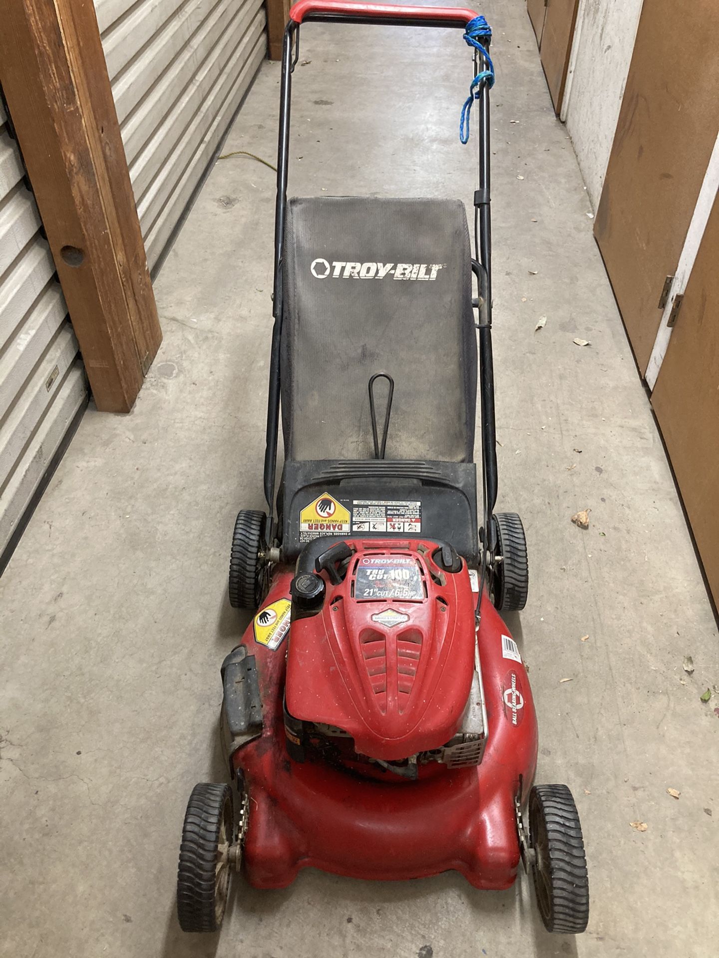 Briggs And Stratton Troy Bilt Push Lawnmower