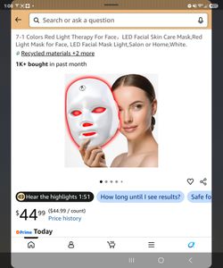 7-in-1 LED Light Therapy Facial Mask(NEW