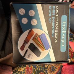 Knife Sharpening Stone Set