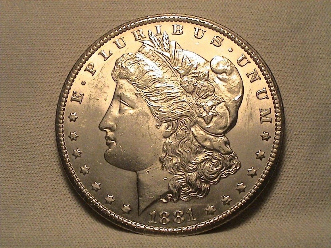 1881-CC Carson City Morgan Silver Dollar