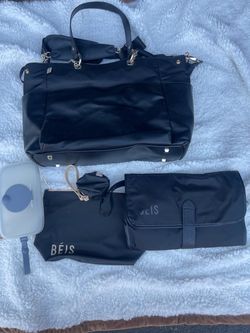 Beis baby bag and changing pad