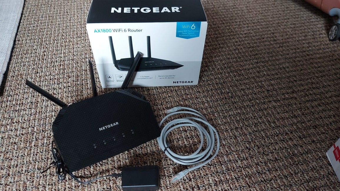 Netgear AX1800 WiFi 6 Router $35