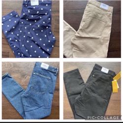 New Women’s Jeans And Pants, Size 8-10US $40 for all