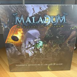 Maladum: Dungeons of Enveron core game by Battle Systems tabletop miniature game