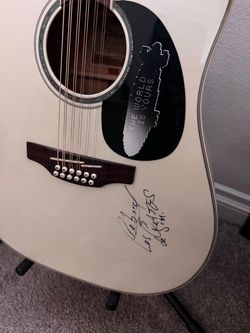 Pearl White Takamine 12 String