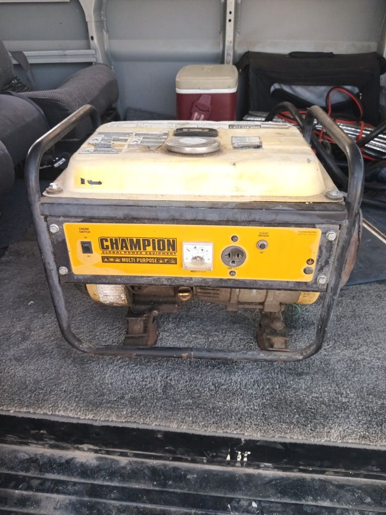 Champion Local Power Generator (Black, Yellow)