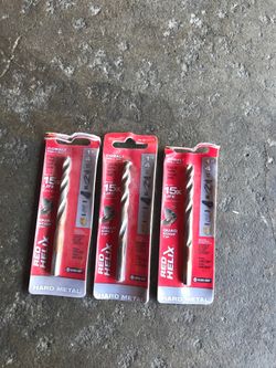 1/4” cobalt drill bit