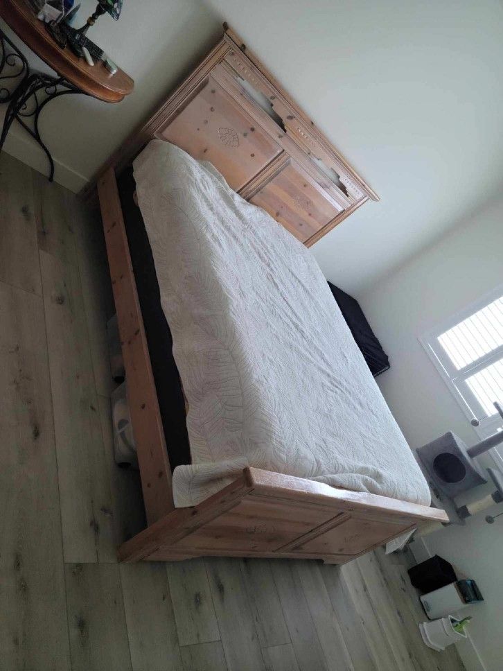 FREE Solid Wood Bed Frame - Queen Size