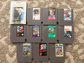 Nintendo nes games 25 each