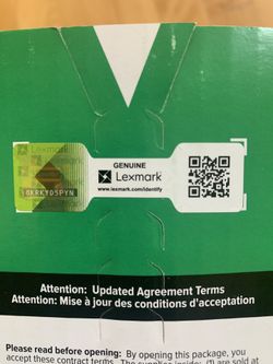 New Sealed OEM Lexmark 56F0Z00 Black 60,000 Page Yield Return Program Imaging Unit Toner