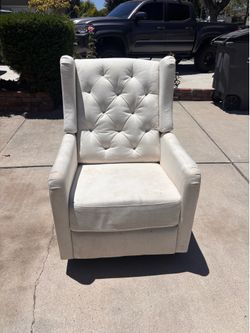 Reclining  glider chair