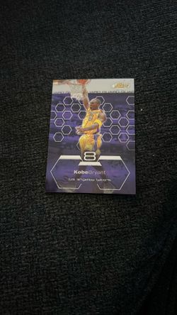 Kobe Bryant Basketball Card 