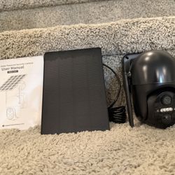Ultra HD security camera,solar powered, live stream, motion alerts
