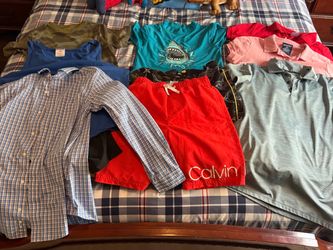 10 piece boys clothes, size 8 to 16