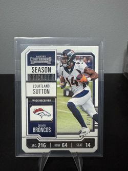 Courtland Sutton Diecut /14