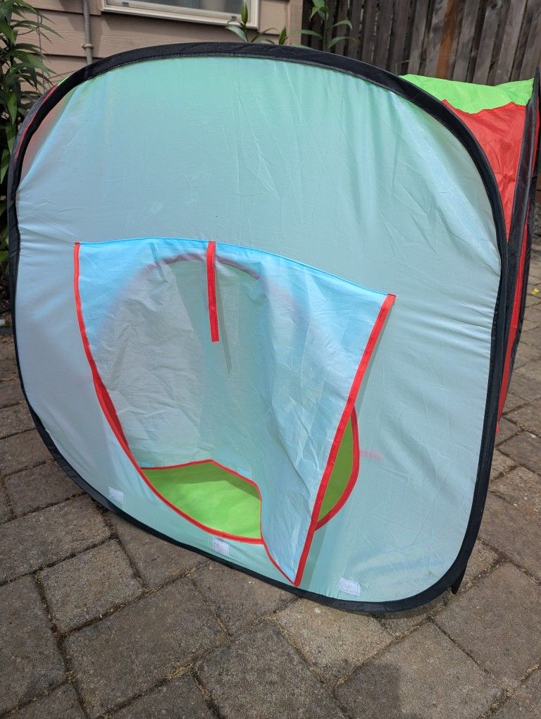 Toddler Pop Up Play Tent. Foldable . Play Tunnel