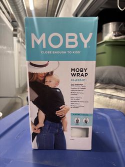 Moby Wrap Classic Baby Carrier – Black