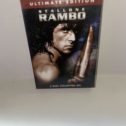 Dvd Rambo ultimate edition 3 disc 