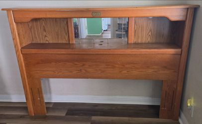 Vintage White Clad Furniture Company Headboard