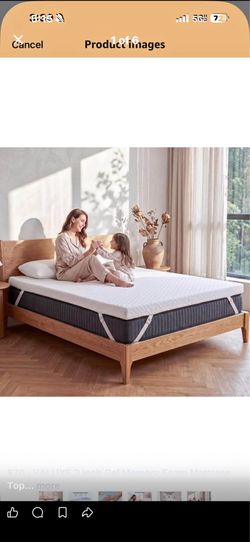 Gel Memory foam topper NEW ‼️