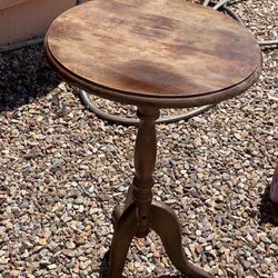 Vintage  Small round Table 