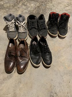Men’s shoes sz 8 Jordan’s / Vans / dress casual