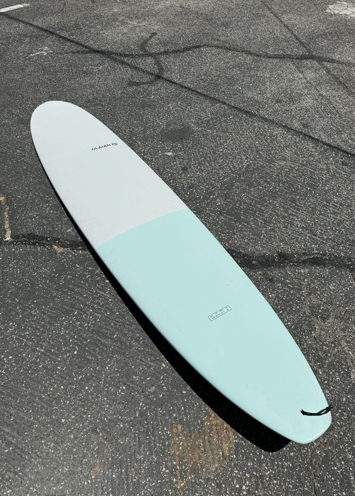 Olaian 9 Foot Longboard Surfboard Noserider