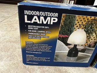 2 NIB Outdoor/Indoor Lamps Thumbnail