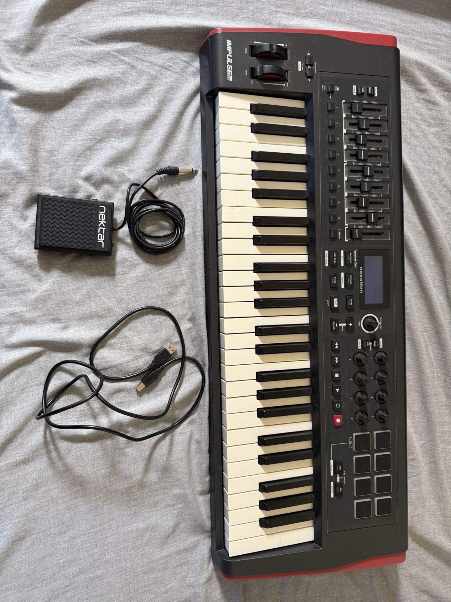 Novation Impulse 49 Keys MIDI Controller Keyboard