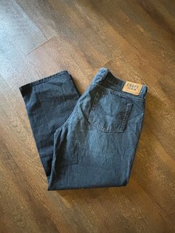 straight fit, dark, blue baggy jeans Chaps straight fit, dark, blue baggy jeans