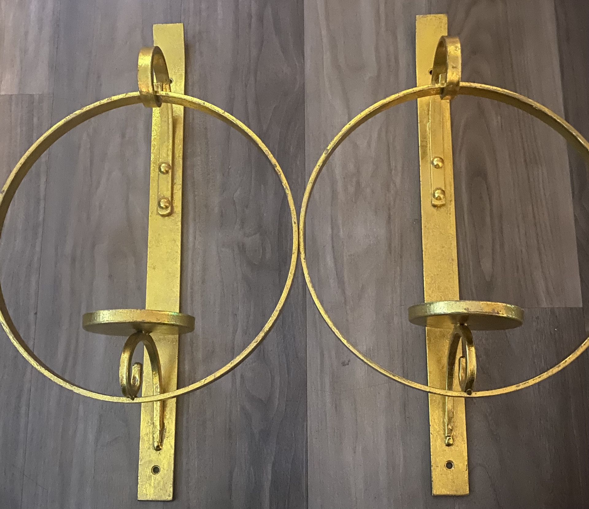 Gold Candle Holders