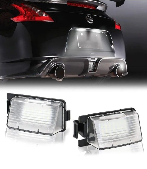 370Z LED License Plate Lights