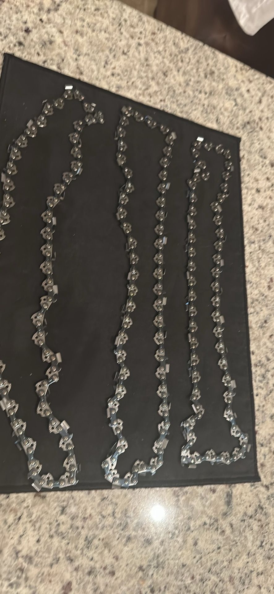 Chainsaw 3 Got The Wrong Size All 3-$22"(3) 14 inch Chainsaw Chains- 3/8 LP .050 40DL-".