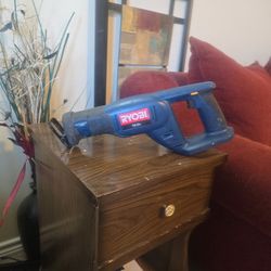 Ryobi 18v Sawzall And 18v  Battery Charger 