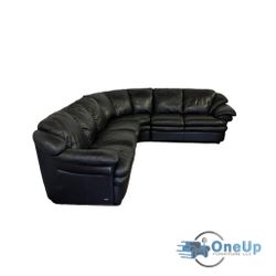 Natuzzi Leather Sectional With Delivery 