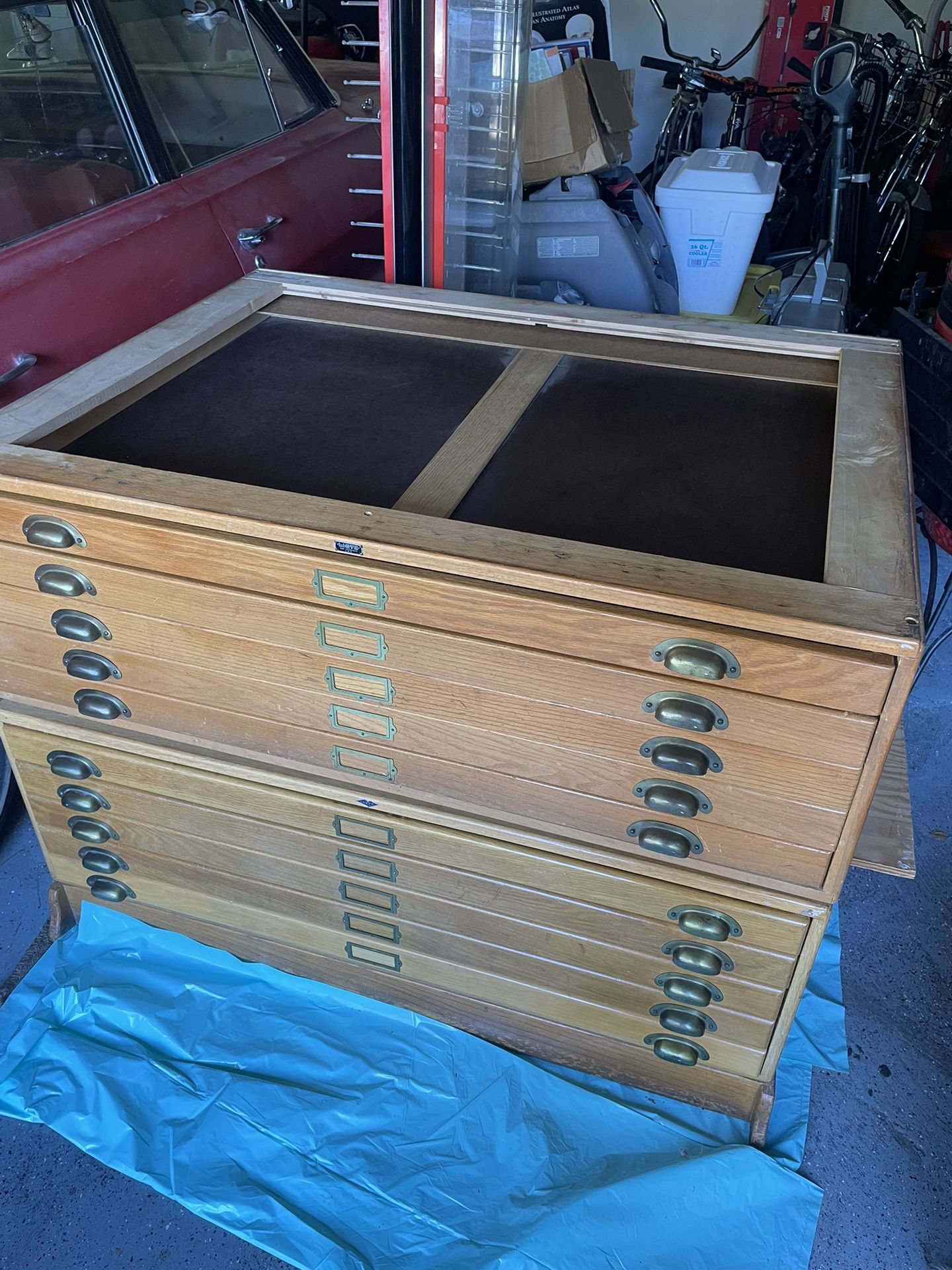 Architectural Drawers Wooden