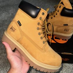 Timberland PRO Direct Attach 6” Waterproof Insulated Steel-Toe Work Boots Size 8 Men’s