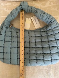 New Urban Expressions quilted  puffer bag purse