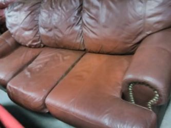 Leather Bonded Couch